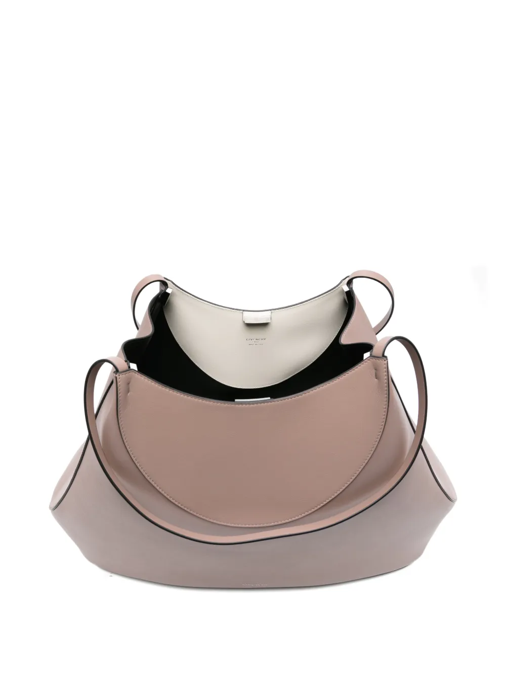 Givenchy Medium Facet shopper van bewerkt leer Bruin