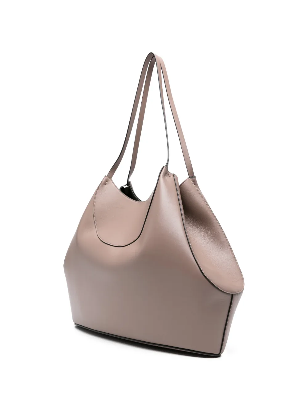 Givenchy Medium Facet shopper van bewerkt leer Bruin