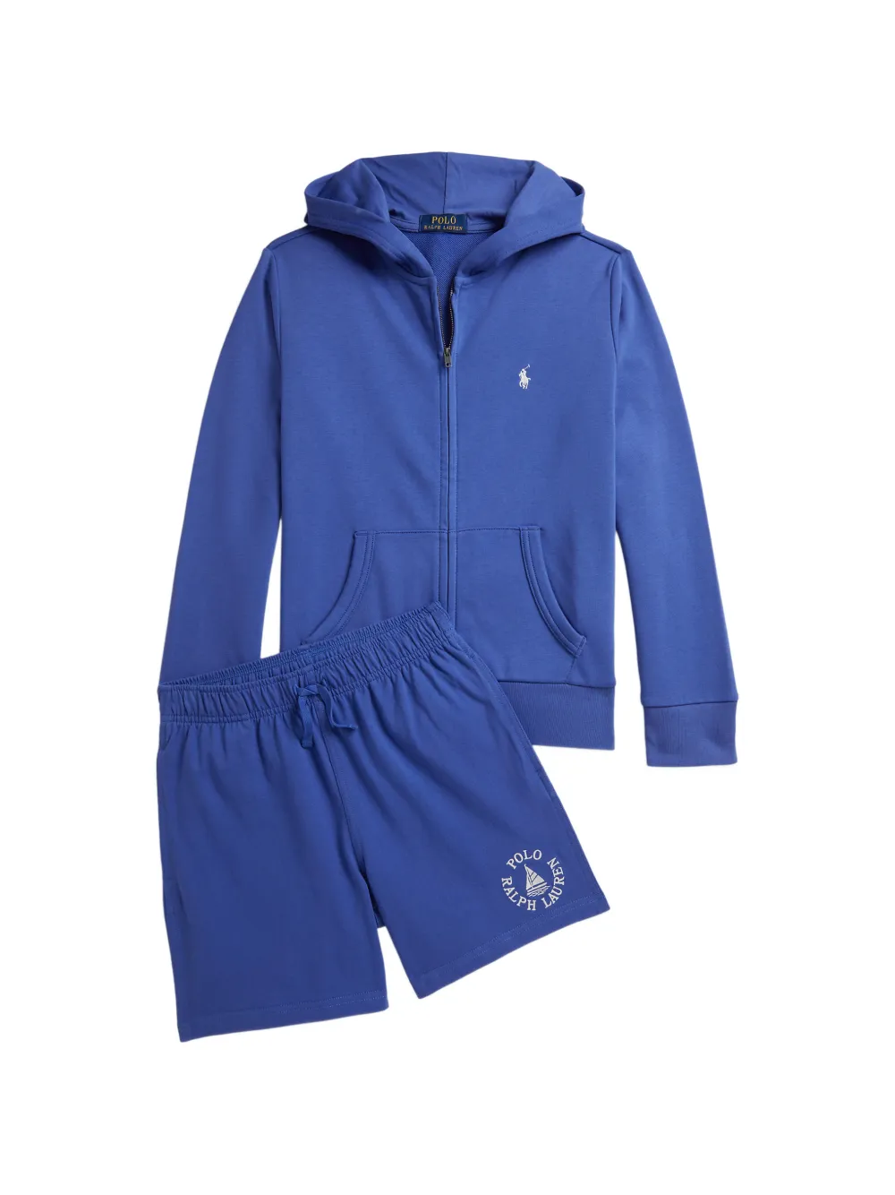 POLO RALPH LAUREN KIDS Hoodie met logo Blauw