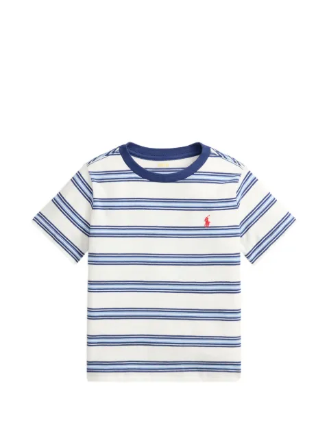 POLO RALPH LAUREN KIDS striped crew-neck T-shirt