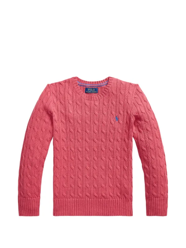 Polo ケーブルニット vネック POLO RALPH LAUREN KIDS ケーブルニット