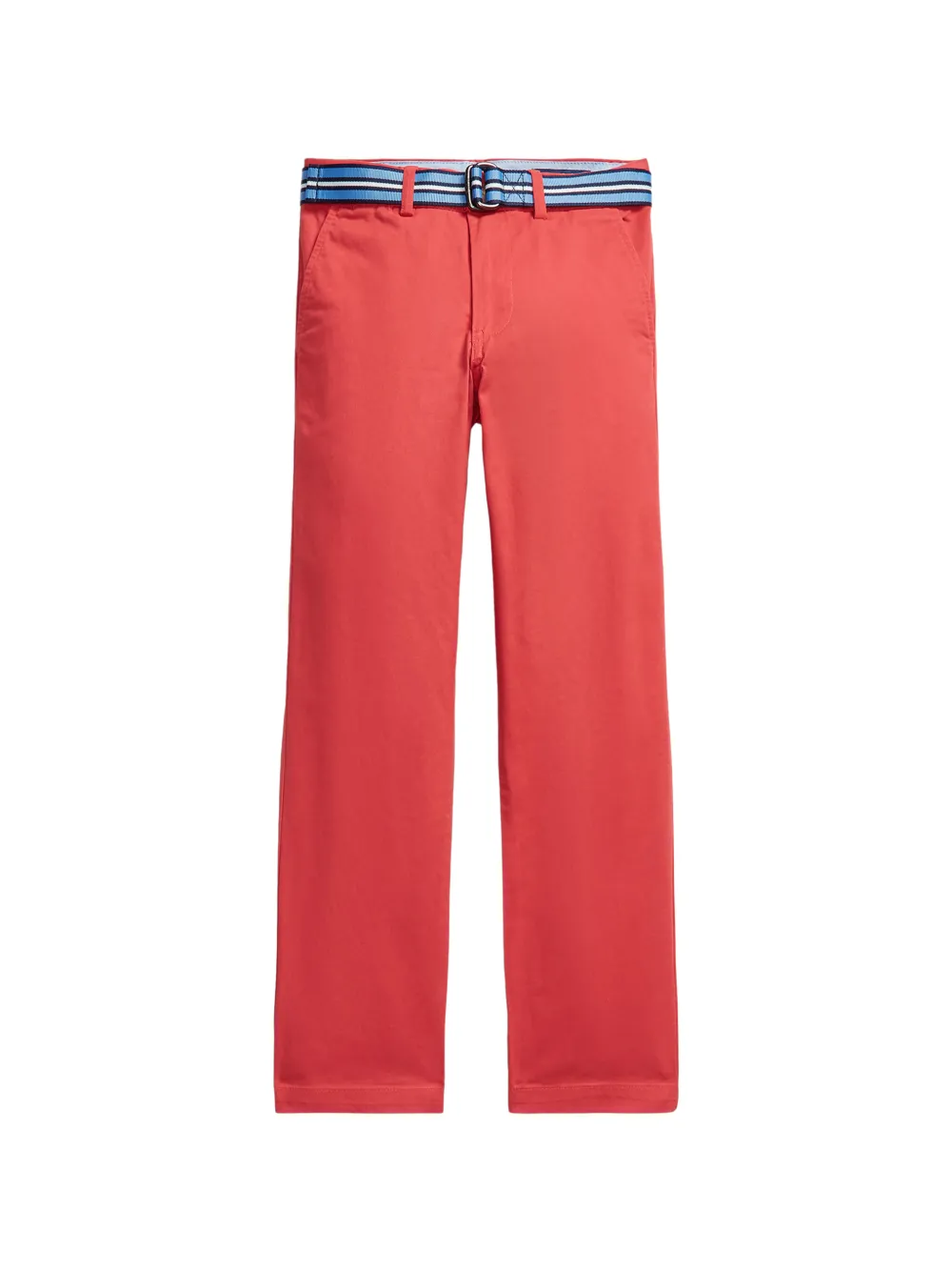 POLO RALPH LAUREN KIDS Pantaloni con passanti per cintura - Rosso