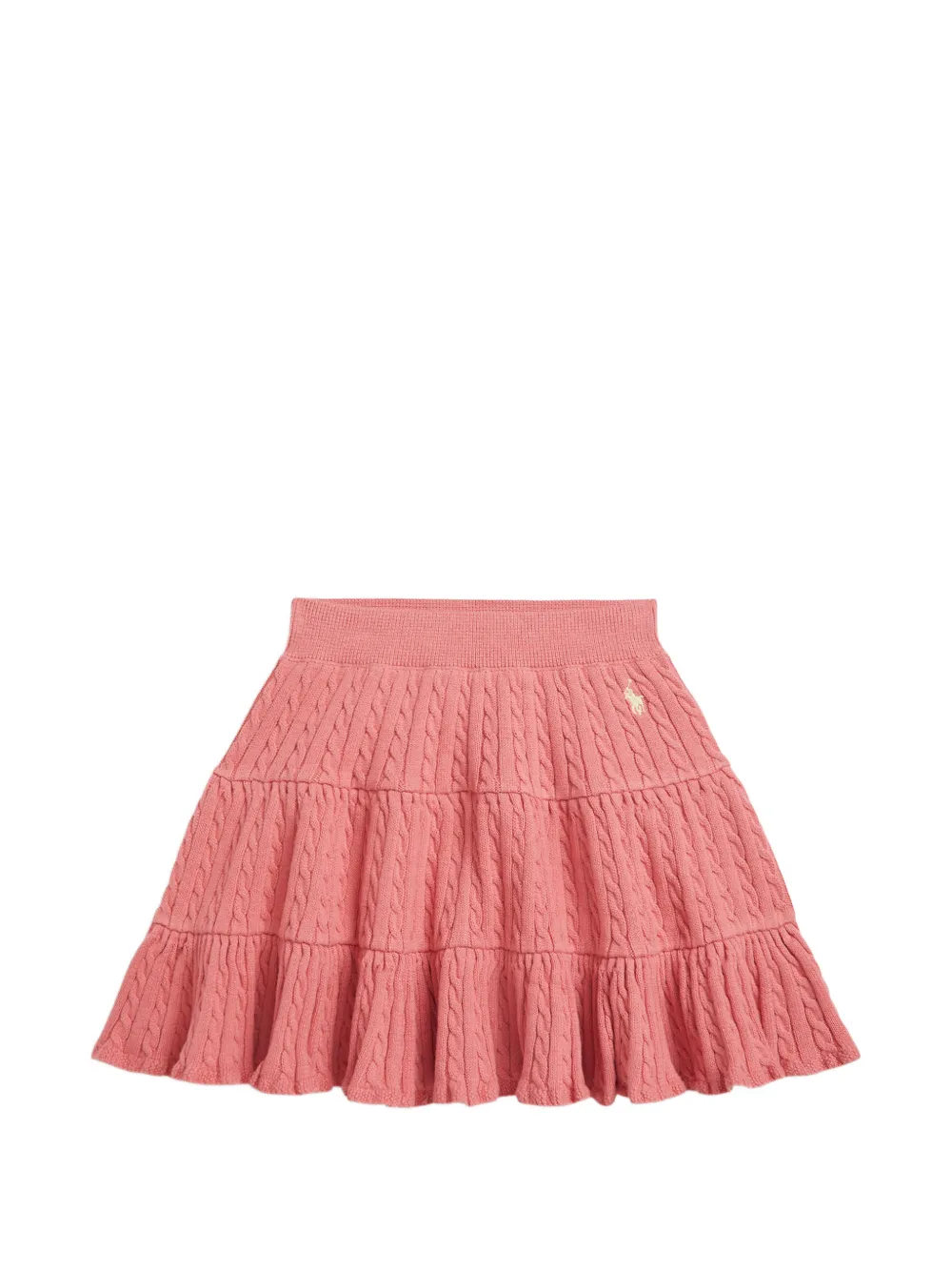 POLO RALPH LAUREN KIDS Minigonna con balze - Rosa