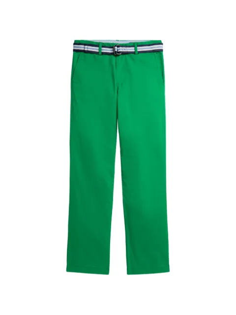 POLO RALPH LAUREN KIDS pocket slim-fit twill trousers