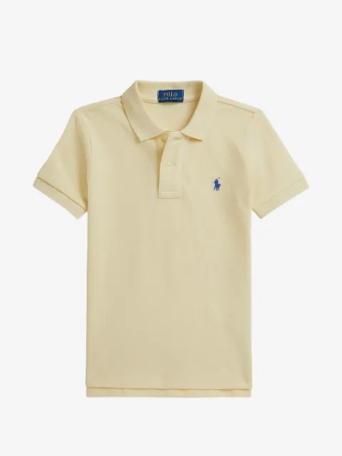 POLO RALPH LAUREN KIDS logo-embroidered polo shirt