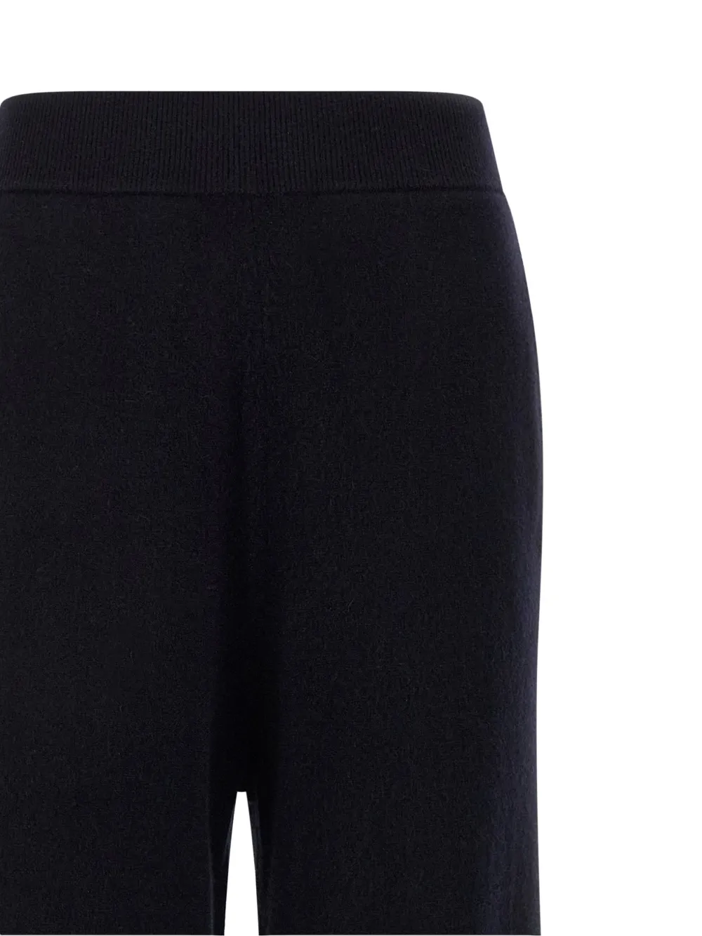 Max Mara Piega ribgebreide broek Blauw
