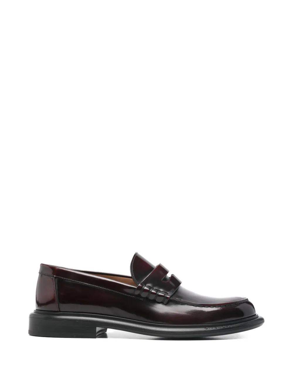 Givenchy leather penny loafers Rood