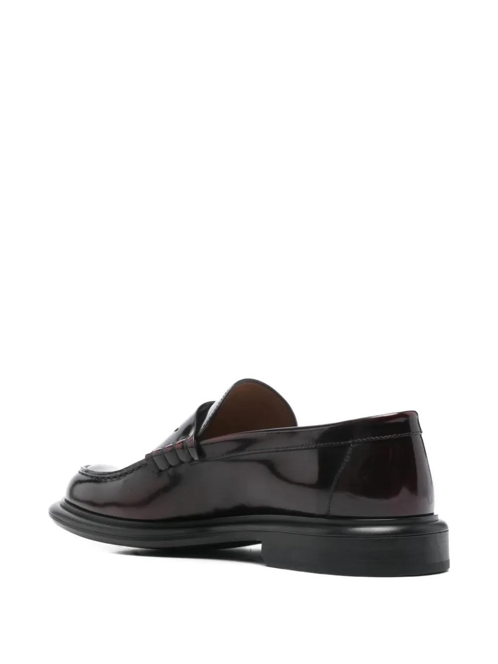 Givenchy leather penny loafers Rood