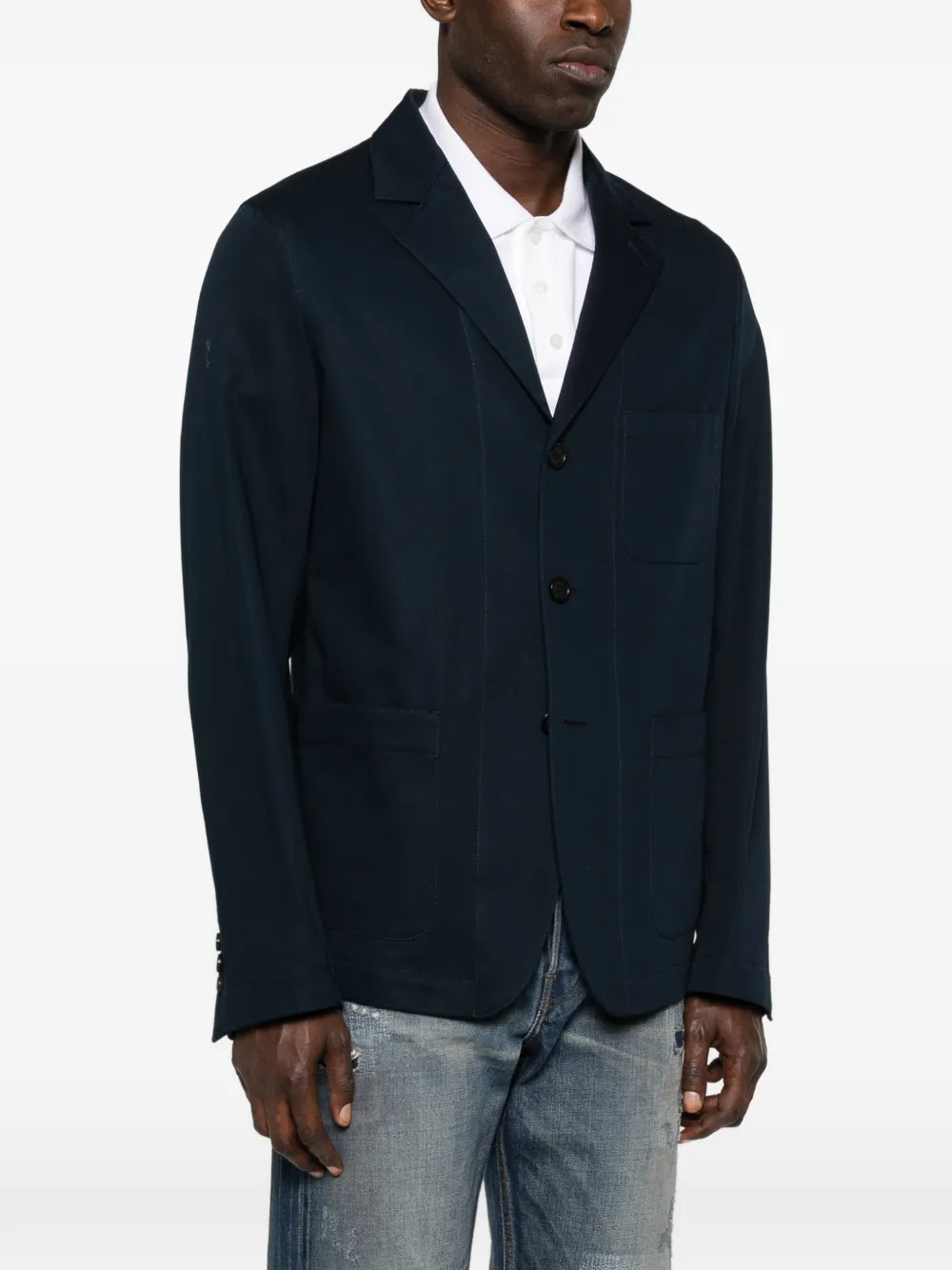 Givenchy Katoenen blazer Blauw