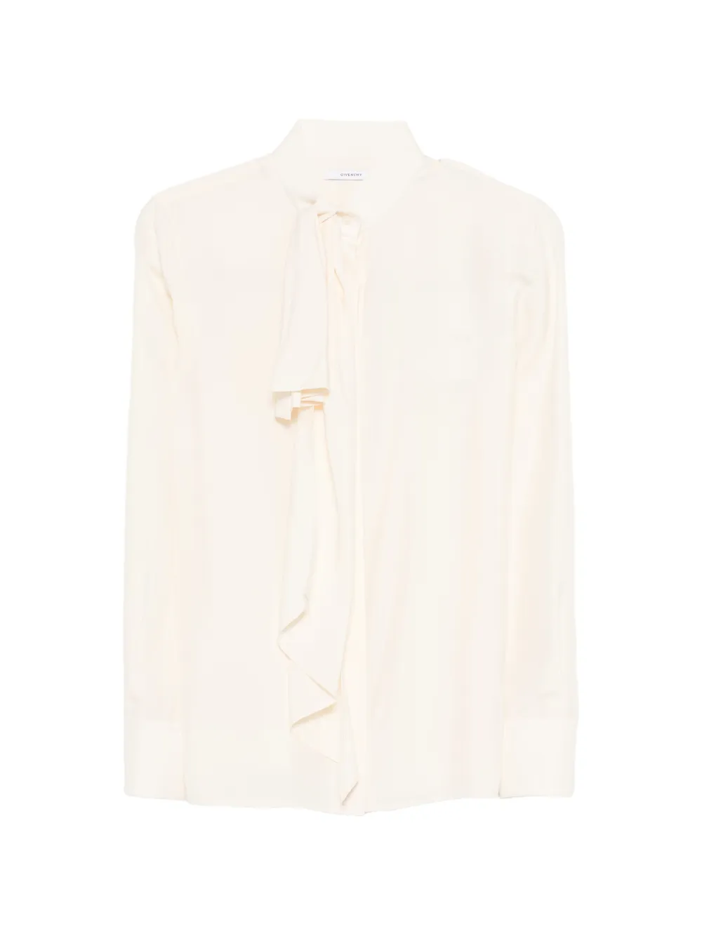 Givenchy tie neck blouse - Neutrals