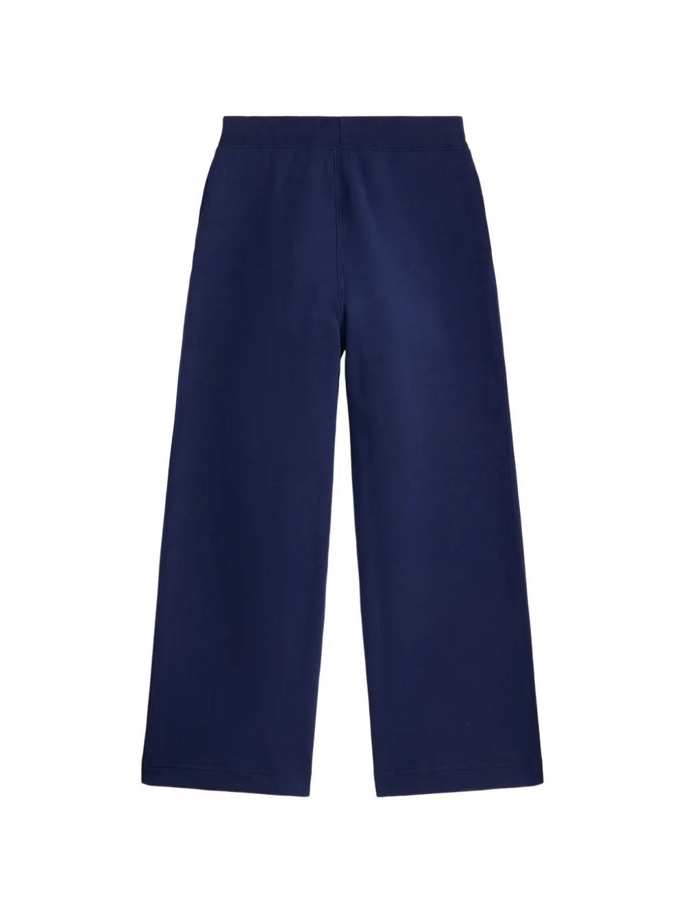 POLO RALPH LAUREN KIDS Broek met wijde pijpen en borduurwerk Blauw