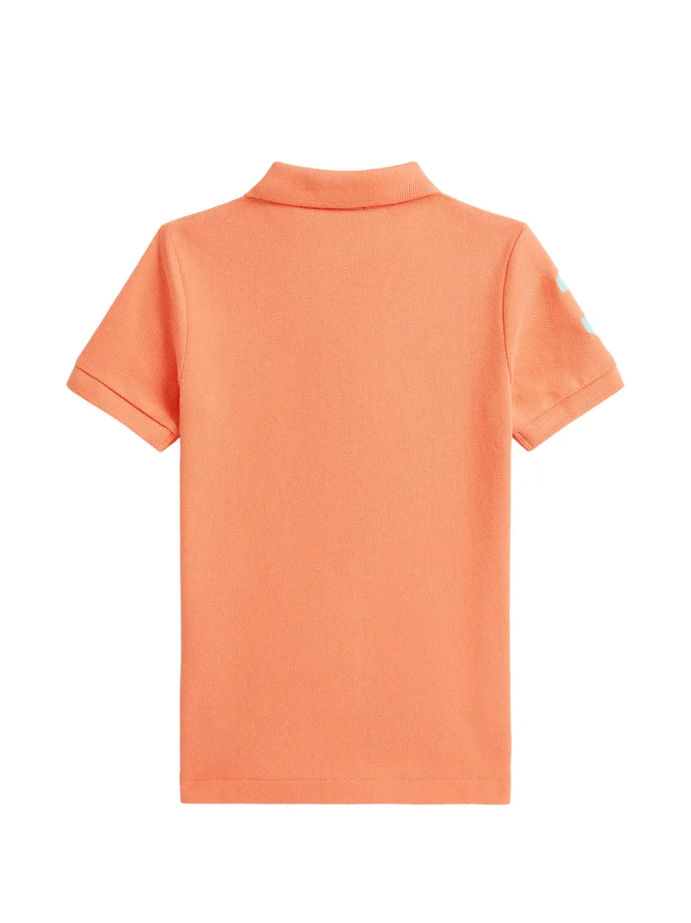 POLO RALPH LAUREN KIDS Poloshirt met geborduurde patch Oranje
