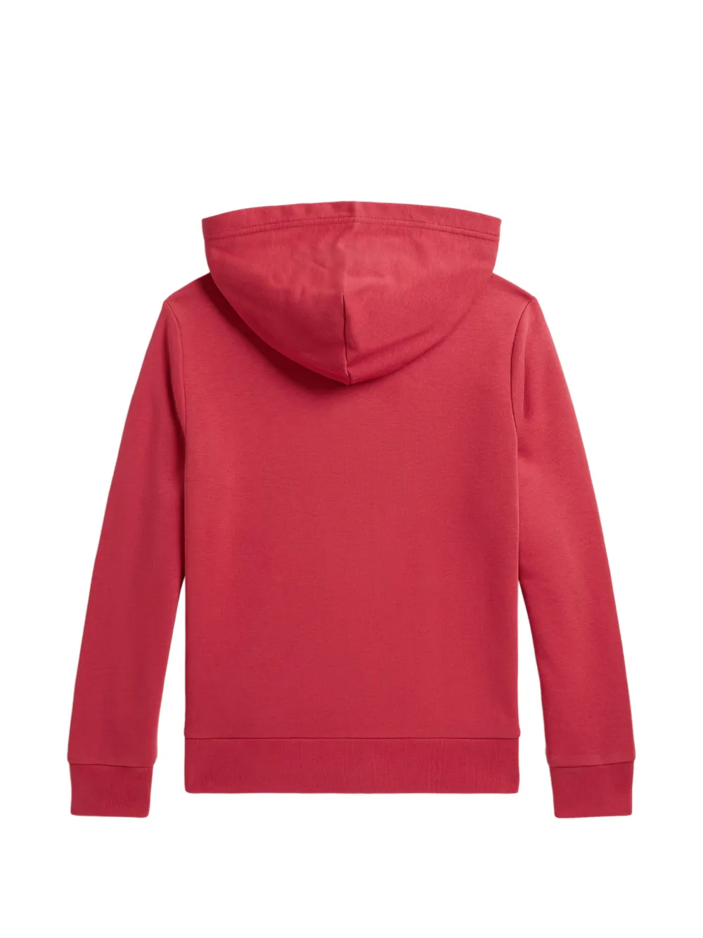 POLO RALPH LAUREN KIDS Hoodie met geborduurd logo en rits Rood