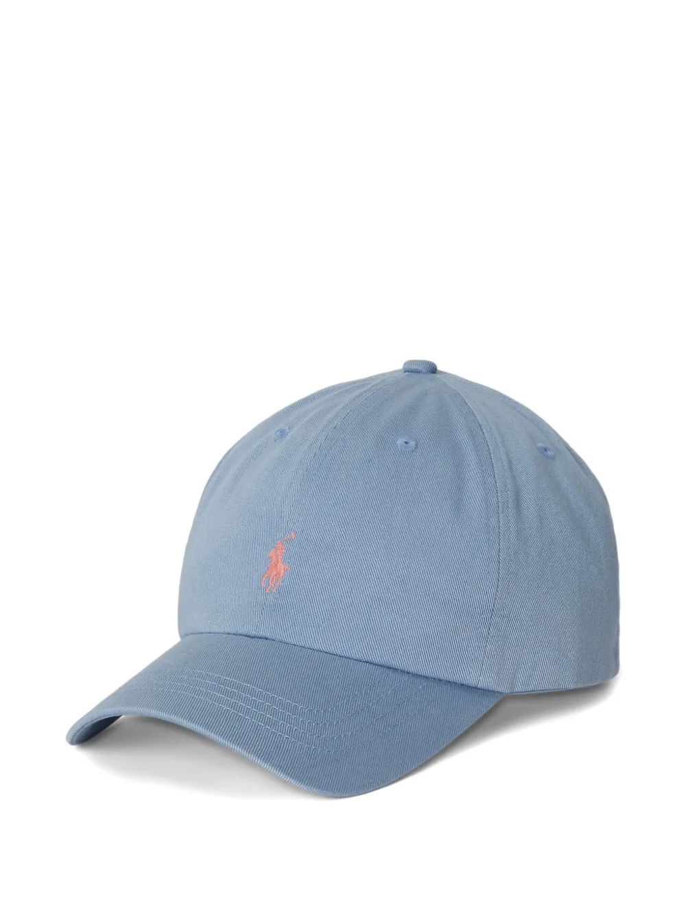 POLO RALPH LAUREN KIDS Cappello da baseball in cotone con ricamo 3D - Blu