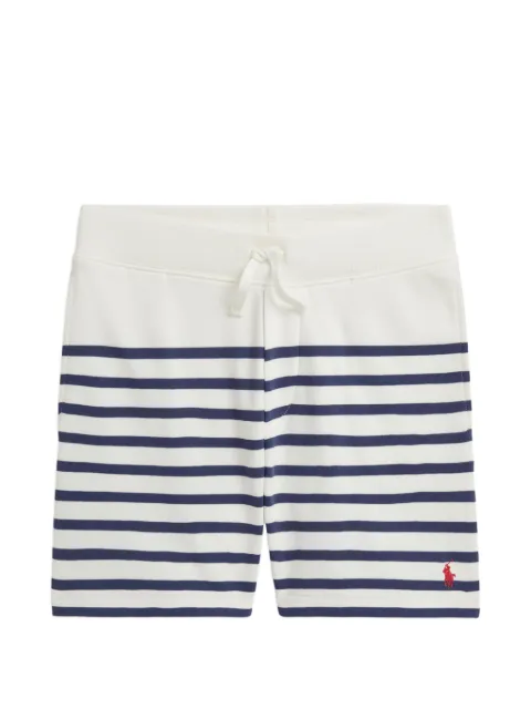 POLO RALPH LAUREN KIDS shorts con rayas bordadas
