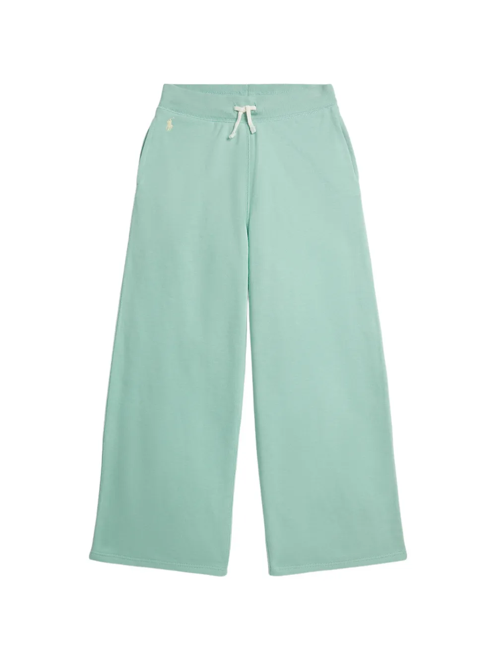 POLO RALPH LAUREN KIDS Pantaloni sportivi con ricamo - Verde