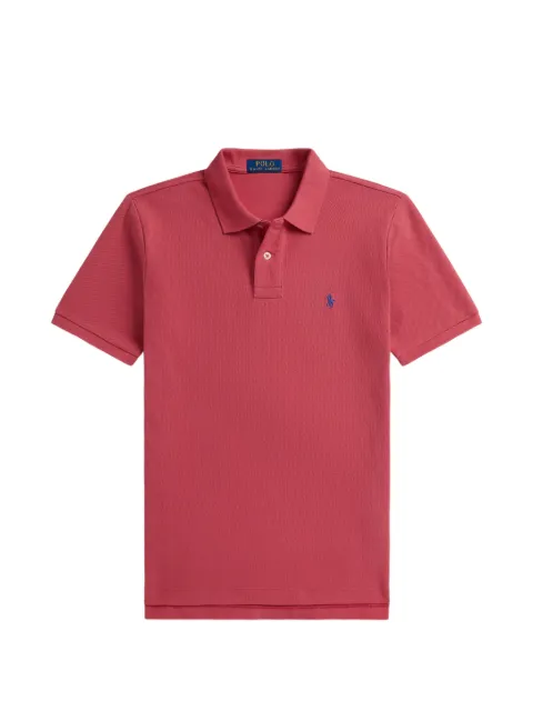 POLO RALPH LAUREN KIDS logo-embroidered short-sleeves polo shirt