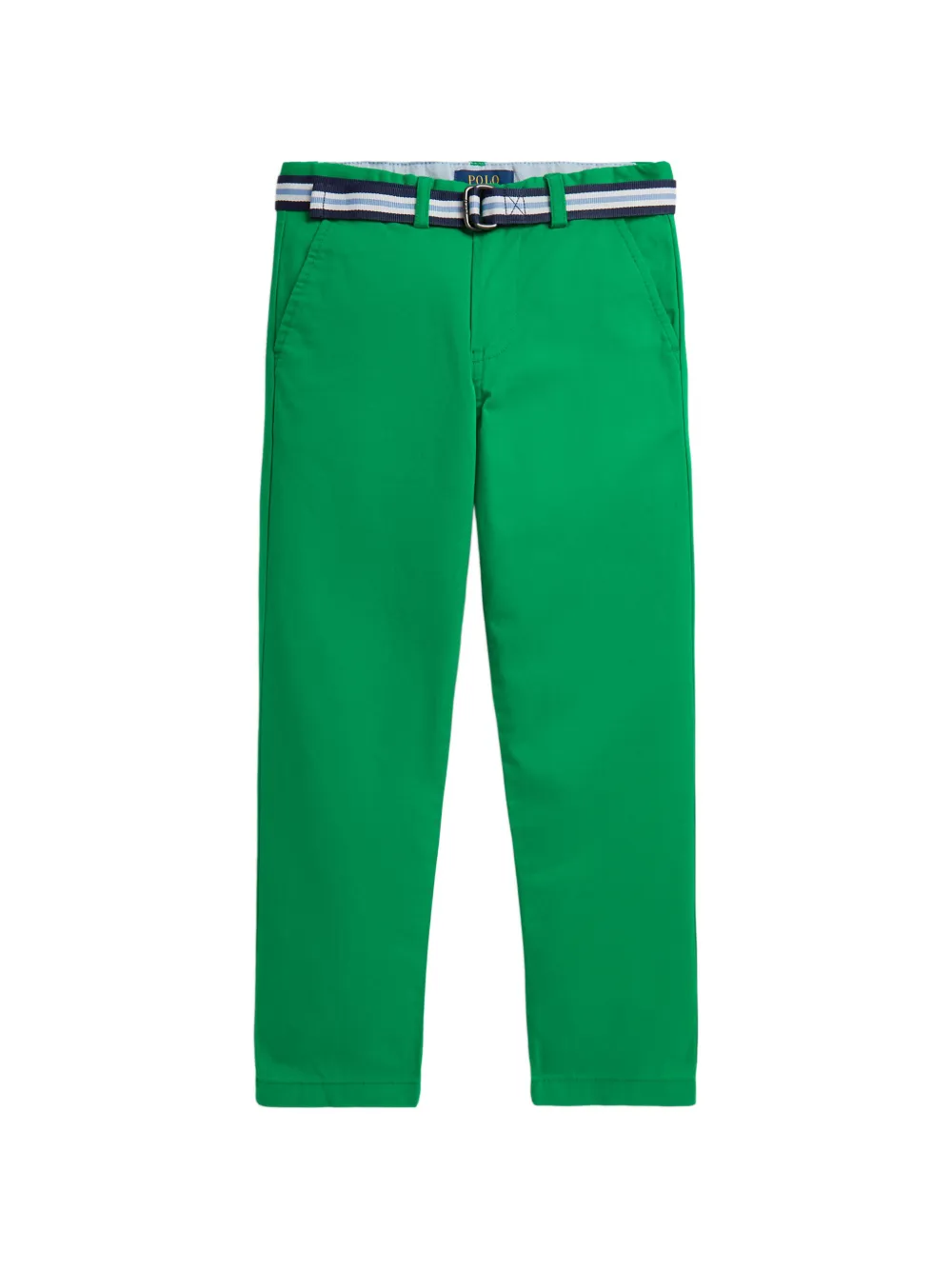 POLO RALPH LAUREN KIDS Pantaloni con logo - Verde