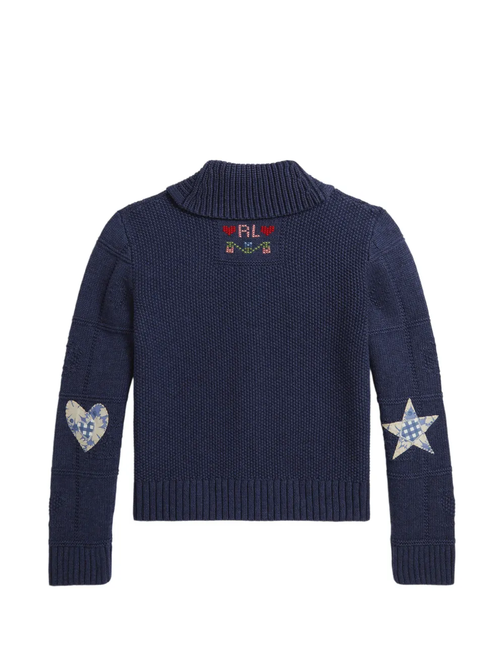 POLO RALPH LAUREN KIDS Vest met sjaalkraag Blauw