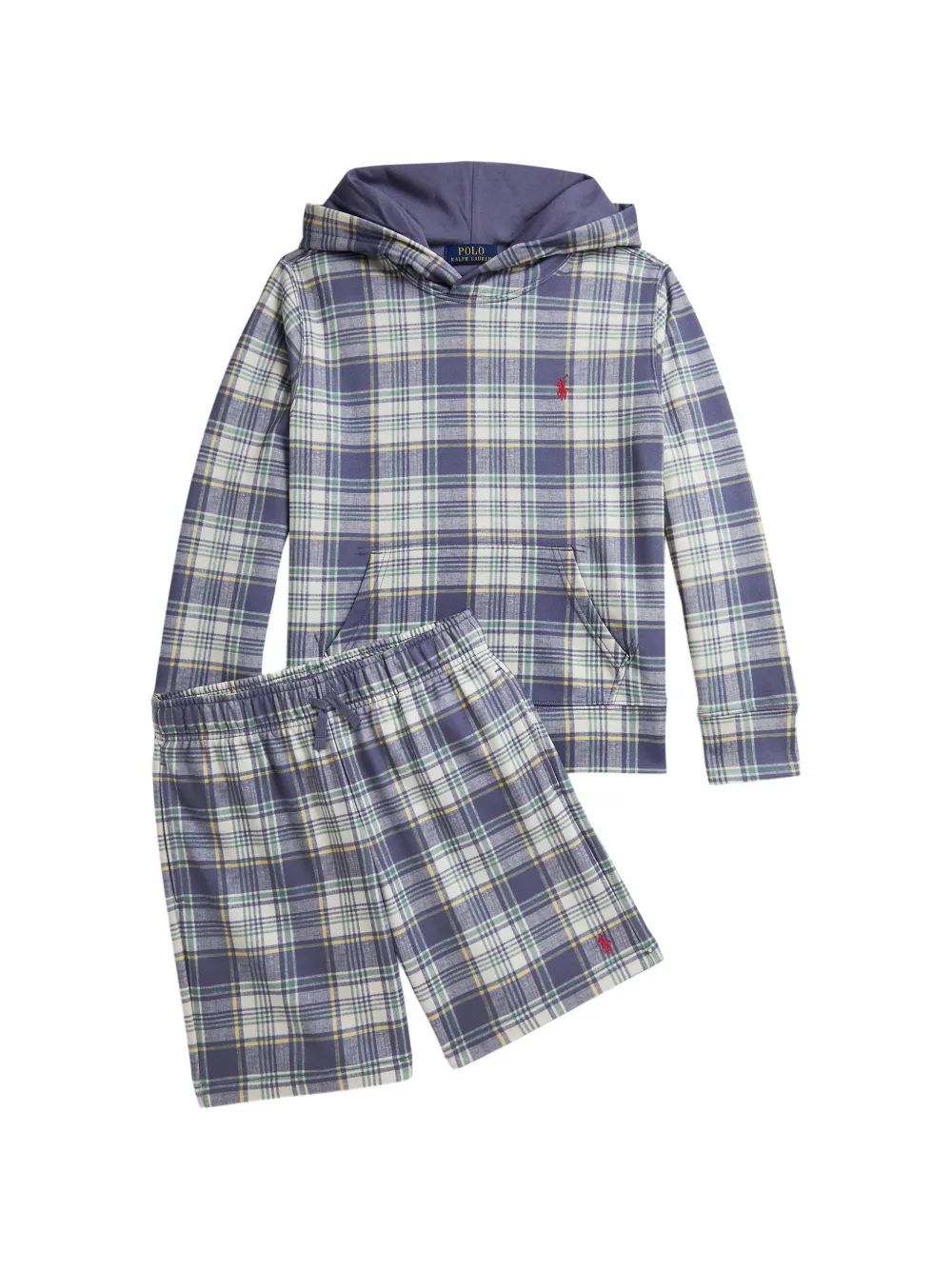 POLO RALPH LAUREN KIDS Felpa con cappuccio - Blu