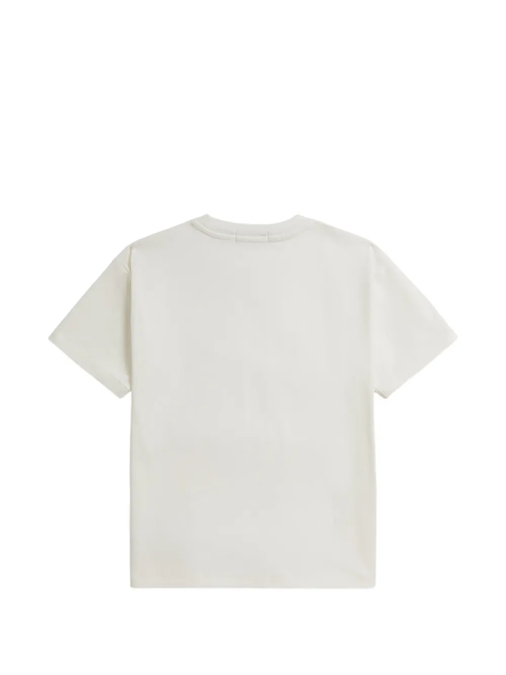 POLO RALPH LAUREN KIDS T-shirt met geborduurd logo Wit