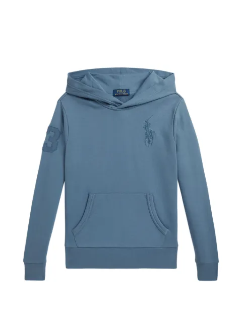 POLO RALPH LAUREN KIDS hoodie con parche del logo