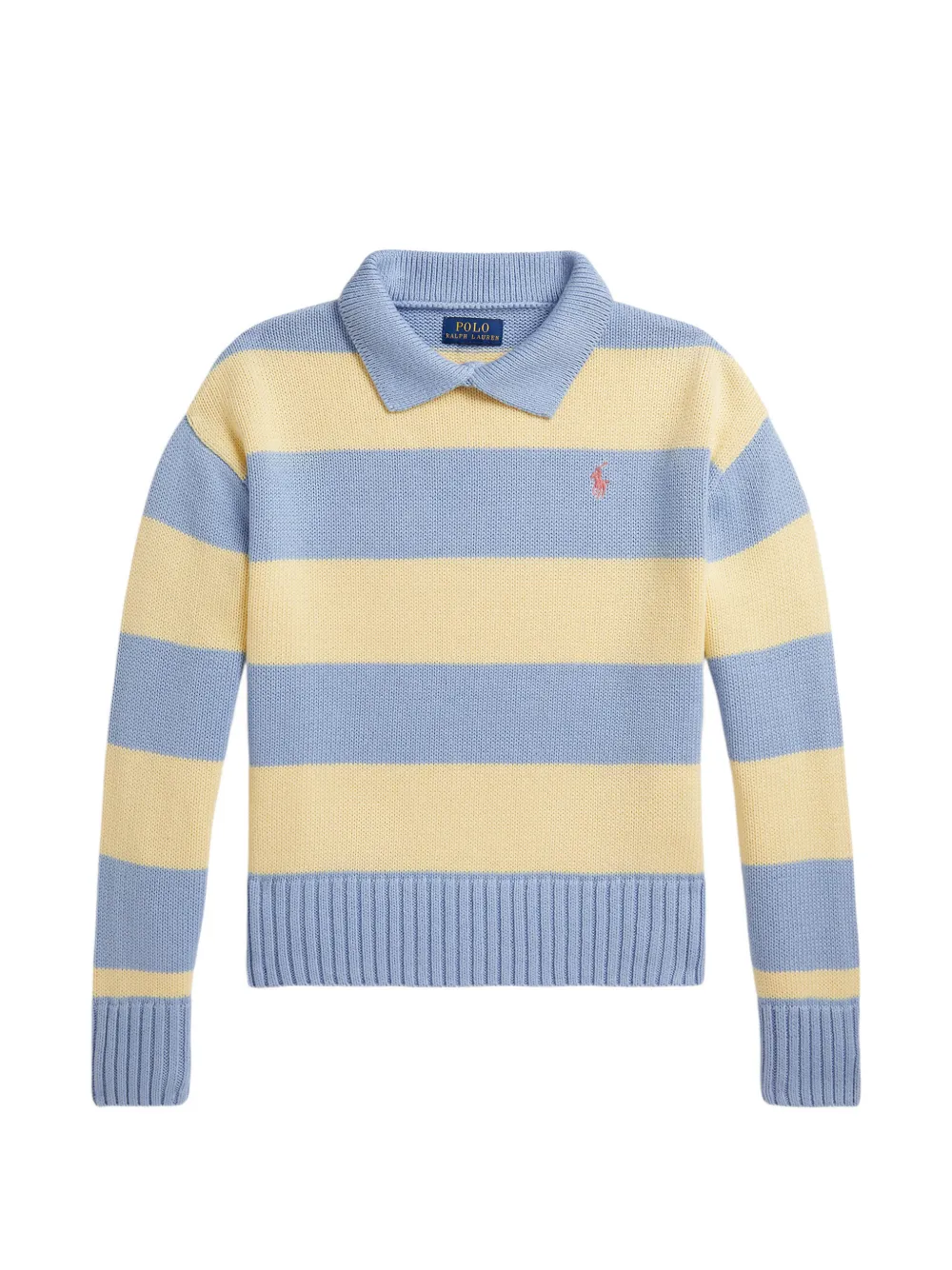 POLO RALPH LAUREN KIDS Maglione a righe - Blu