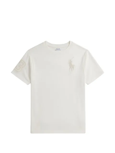 POLO RALPH LAUREN KIDS logo-appliqué T-shirt