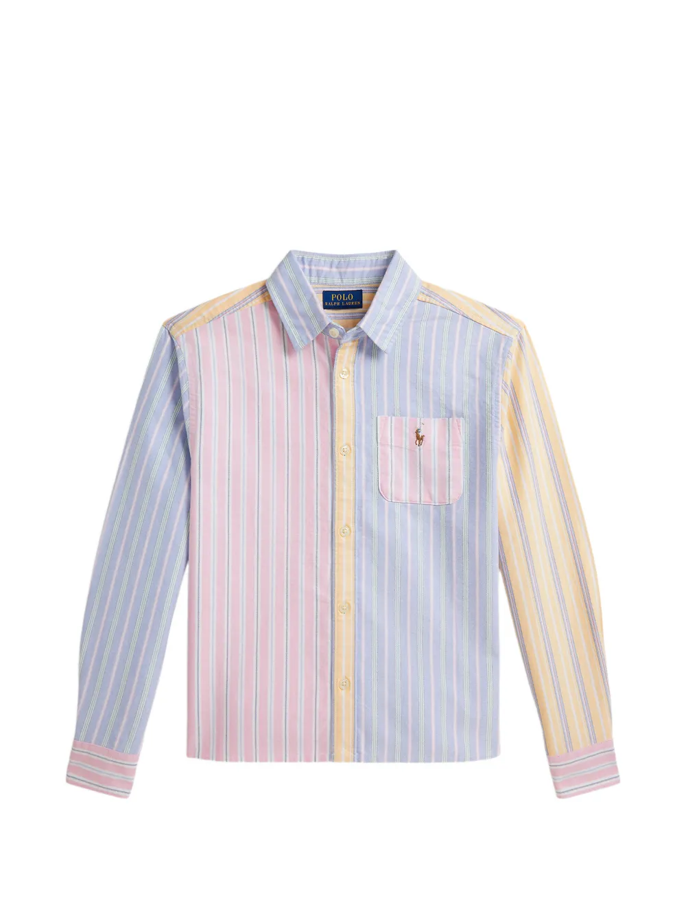 POLO RALPH LAUREN KIDS Camicia a righe - Rosa