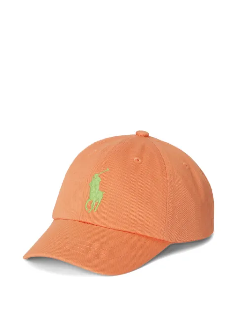 POLO RALPH LAUREN KIDS logo-detail cotton ball cap