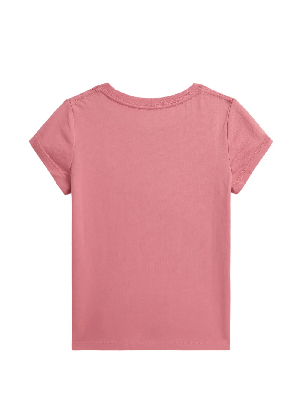 Polo Ralph Lauren Kids Logo-embroidered T-shirt - Pink 