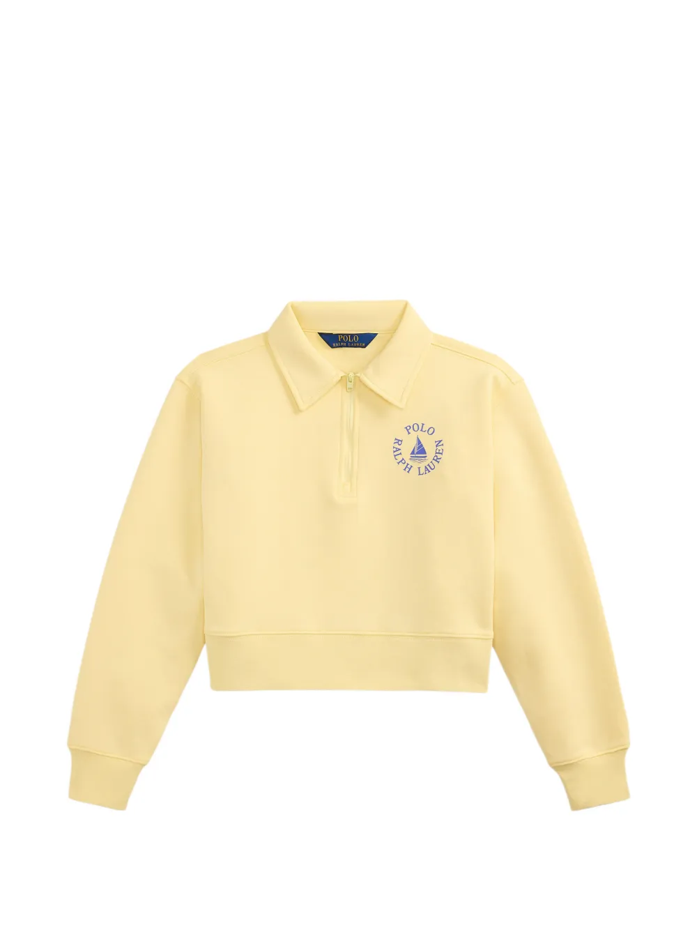 POLO RALPH LAUREN KIDS logo-print polo shirt - Yellow