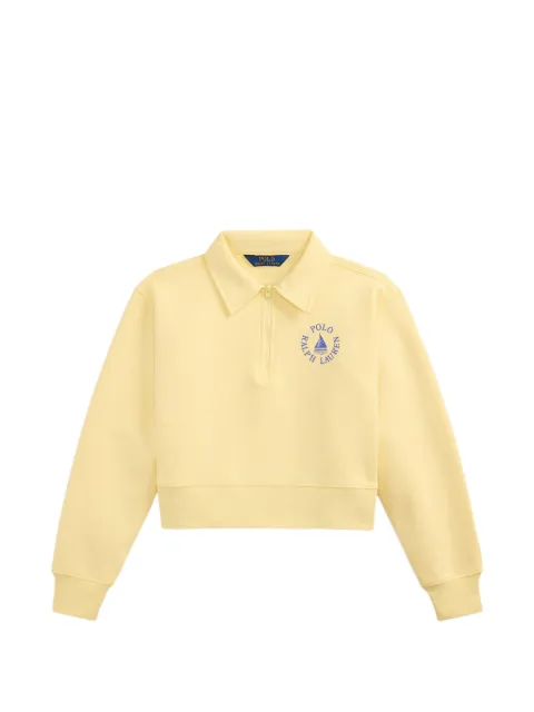 POLO RALPH LAUREN KIDS 로고 프린트 폴로 셔츠