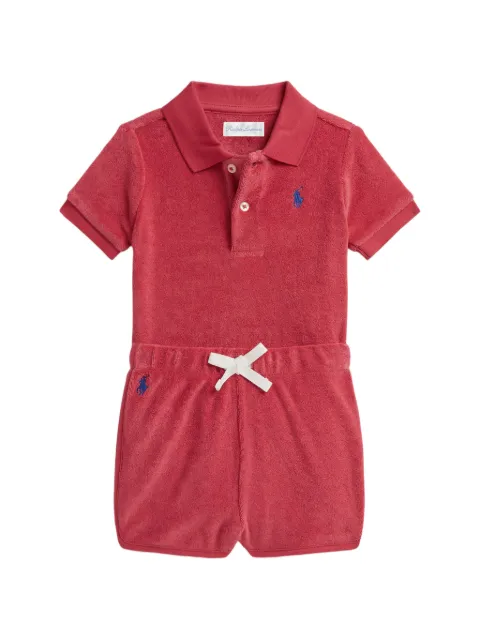 POLO RALPH LAUREN KIDS set de shorts con bordado