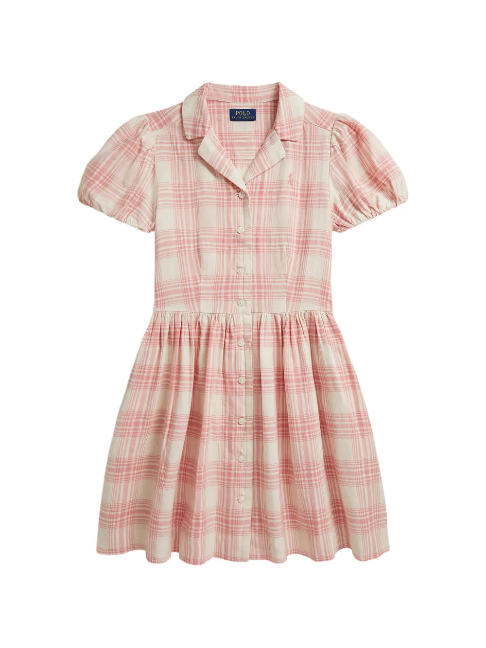 POLO RALPH LAUREN KIDS Abito con logo - Toni neutri