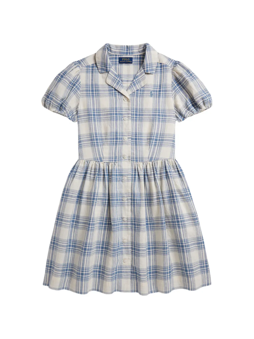 POLO RALPH LAUREN KIDS Chemisier con ricamo - Toni neutri
