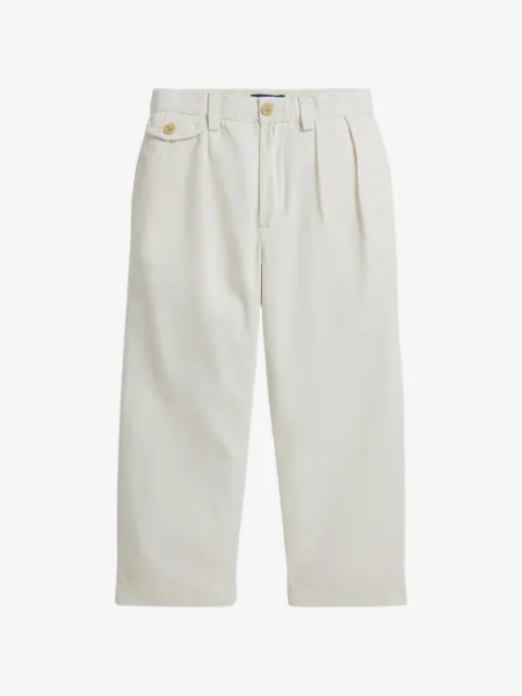 POLO RALPH LAUREN KIDS pleated trousers