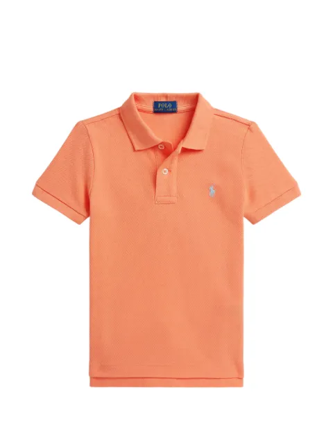 POLO RALPH LAUREN KIDS embroidered short-sleeve polo shirt