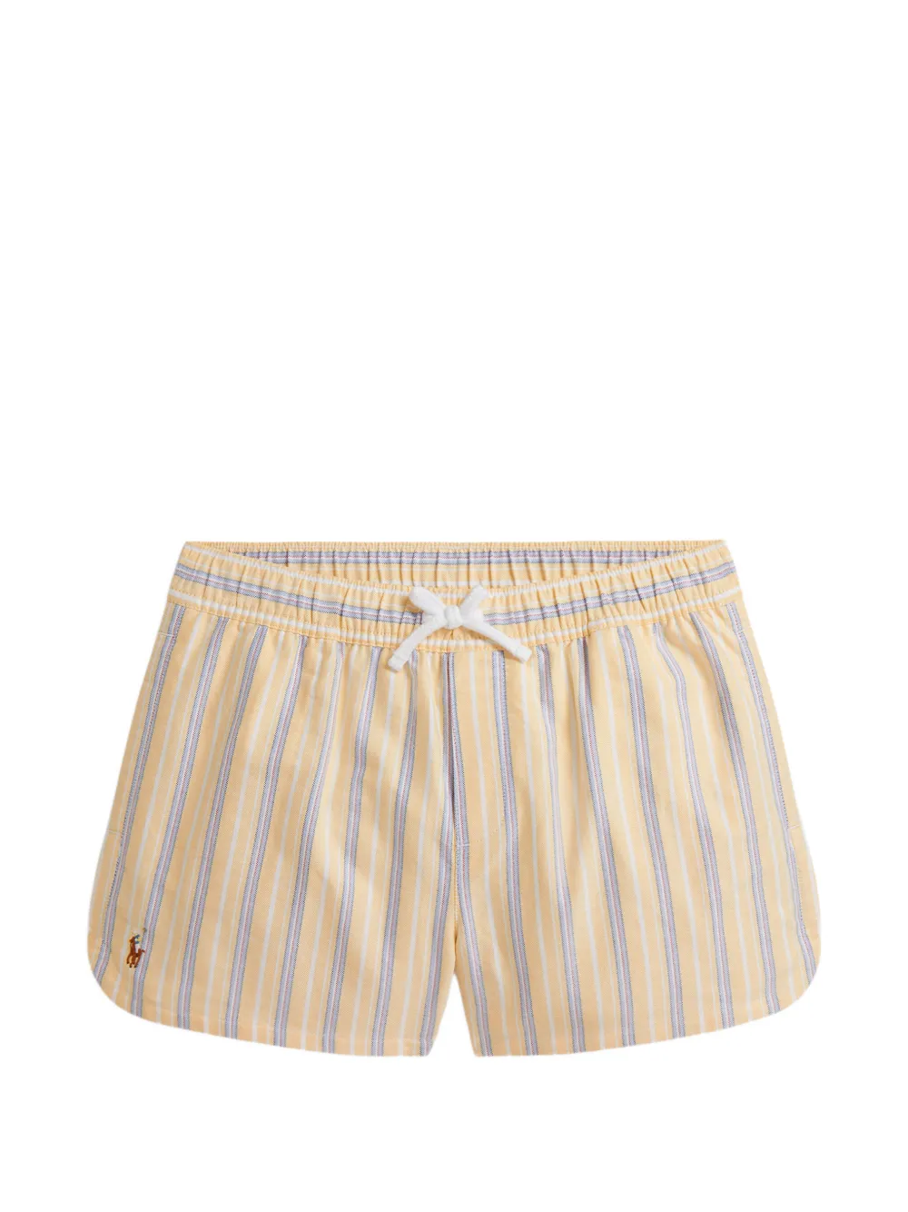 POLO RALPH LAUREN KIDS Shorts a righe - Giallo
