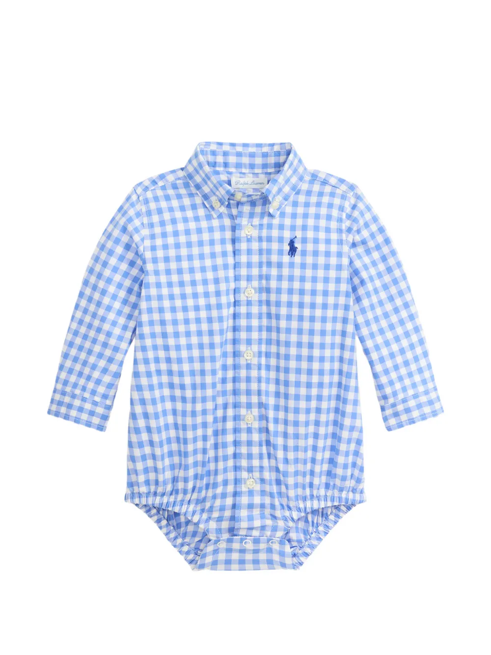 POLO RALPH LAUREN KIDS Body con logo - Blu