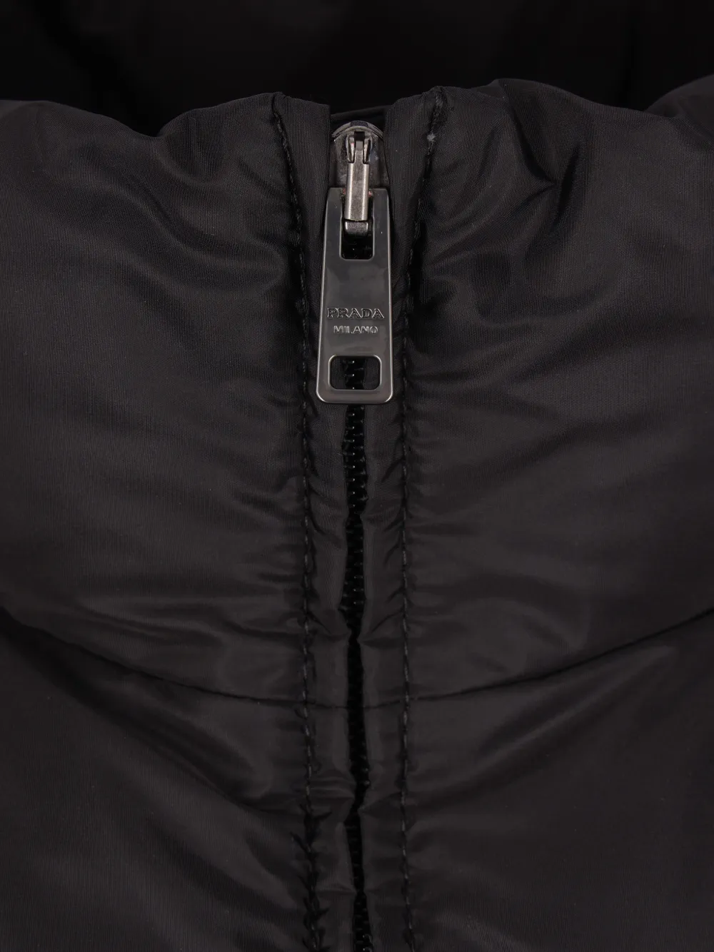 Prada Re-Nylon bodywarmer Zwart