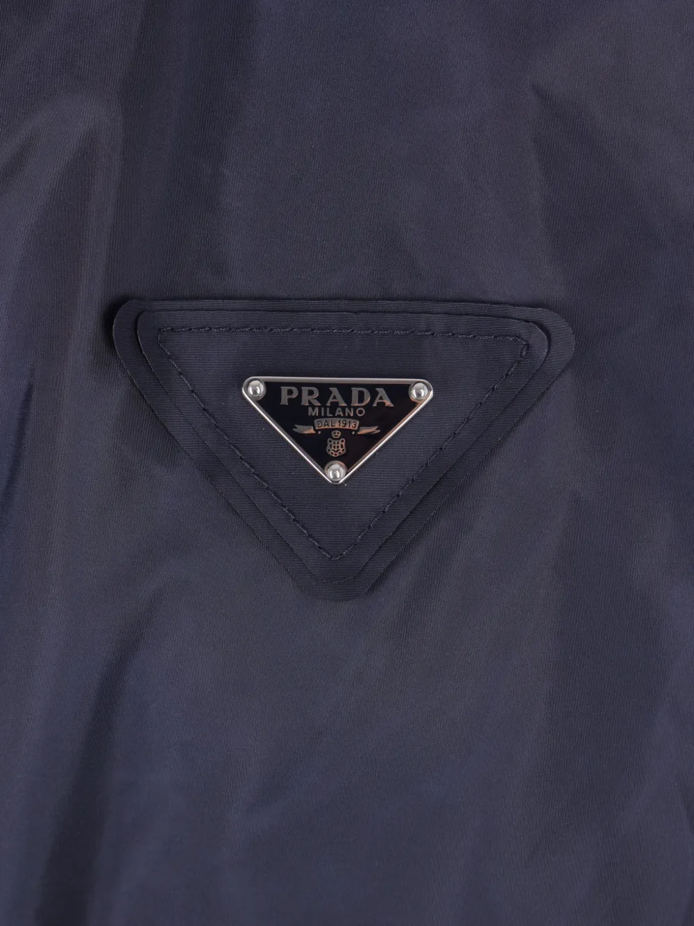 Prada Re-Nylon parka Blauw