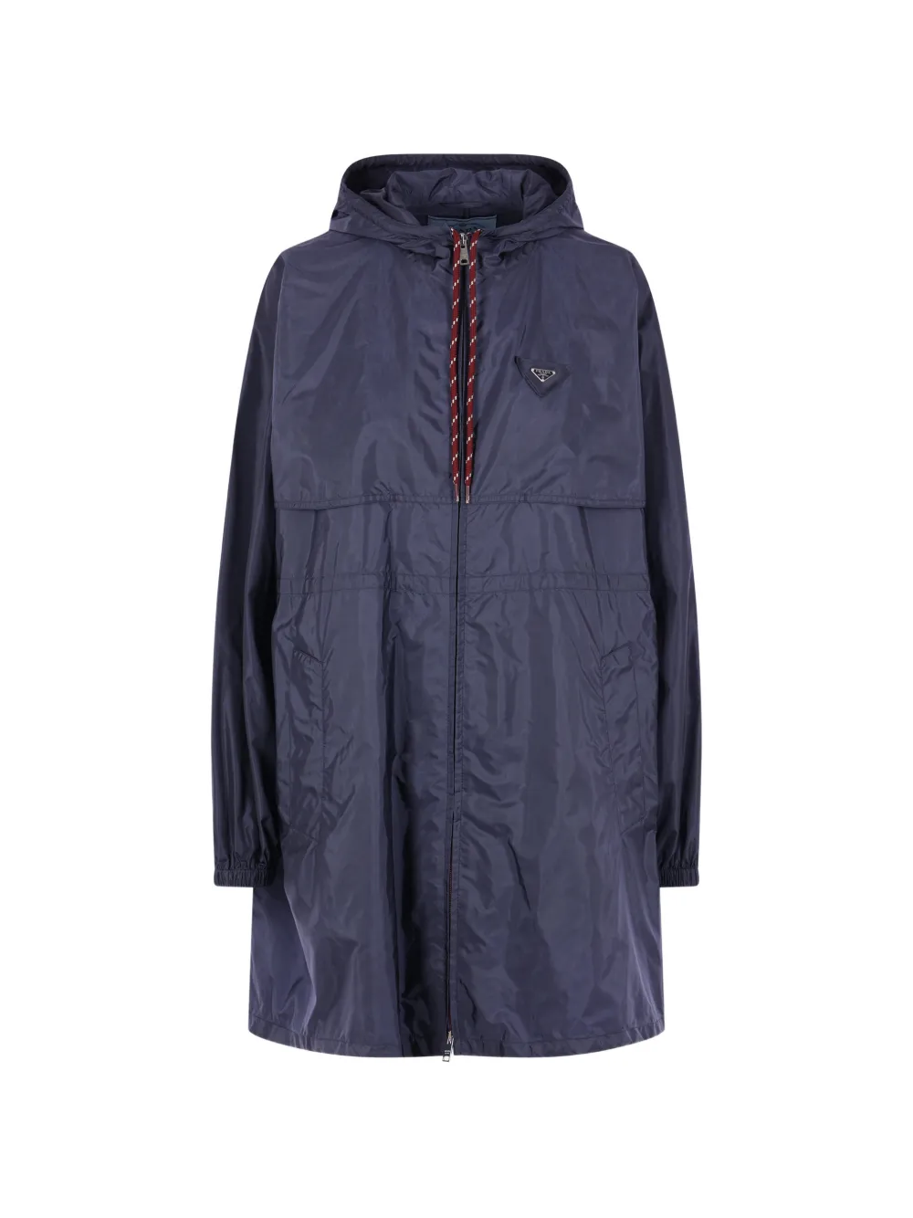 Prada Re-Nylon parka coat - Blu