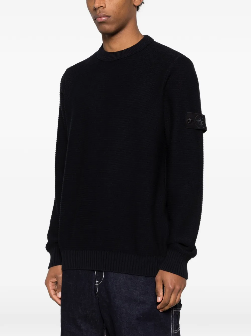 Stone Island Trui met ronde hals Blauw