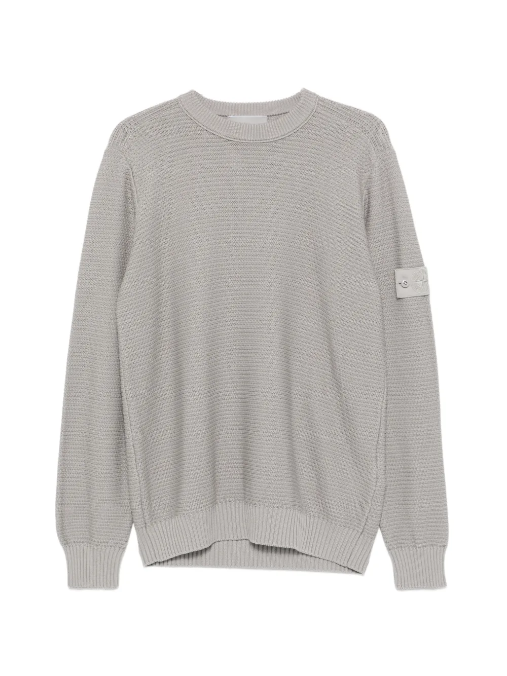 Stone Island crew-neck sweater - Grey