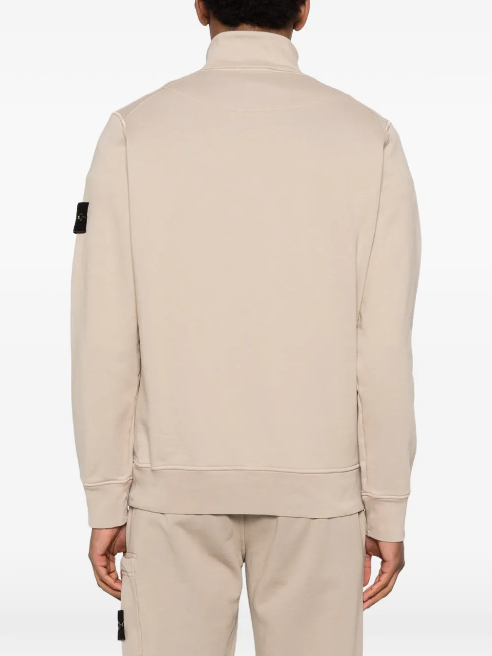 Stone Island ハーフジップ スウェットシャツ | ニュートラル