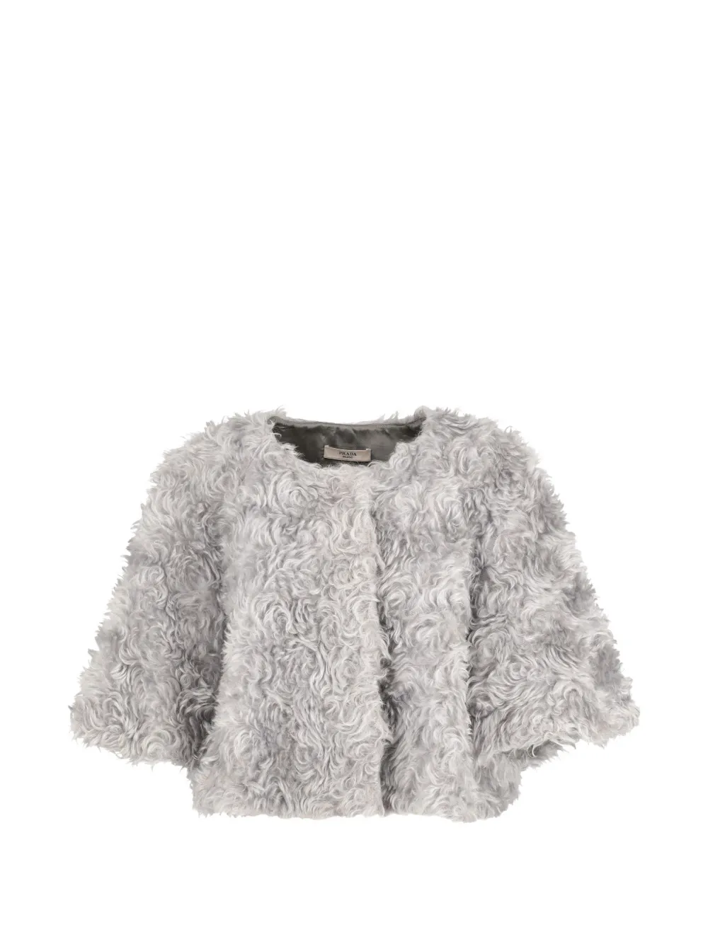 Prada Pre-Owned cropped jacket - Grigio