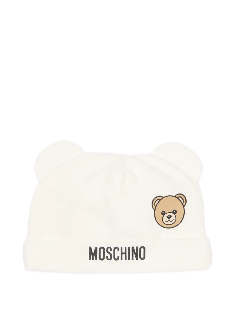 Moschino Kids Baby set met beerprint Beige