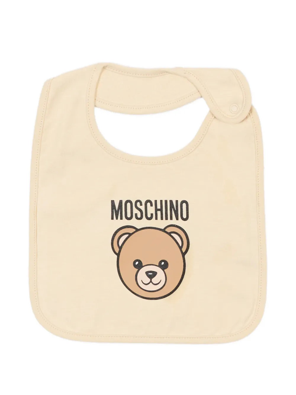 Moschino Kids Romper met print Beige