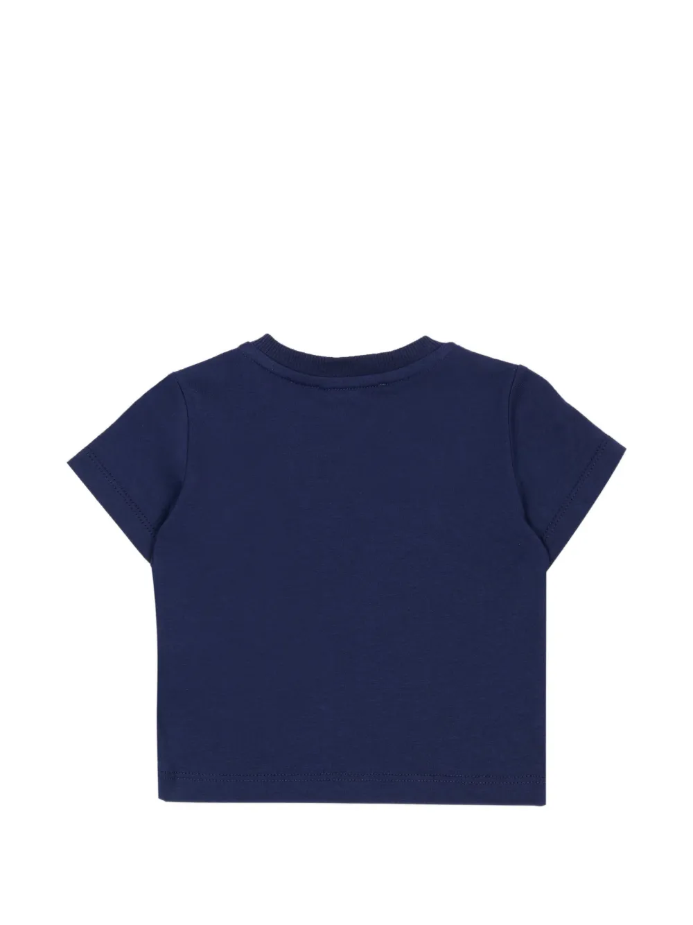 Moschino Kids T-shirt met patroon Blauw
